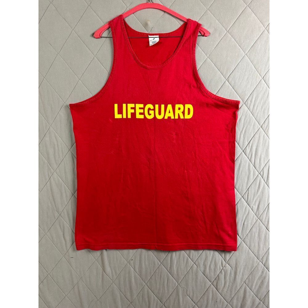 Lifeguard Tank Top Men's‎ Extra Large